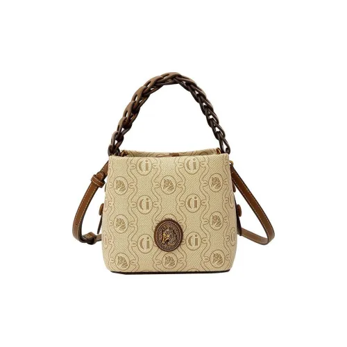 ALOENEY Корова Кожа Одно Плечо Сумка Женская Хаки