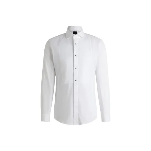 Hugo Boss Белые Мужские Рубашки