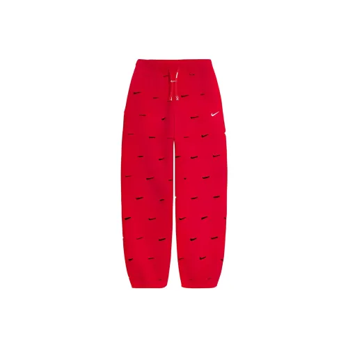 Nike x Jacquemus Вязаные тренировочные штаны версия США унисекс темно-красный