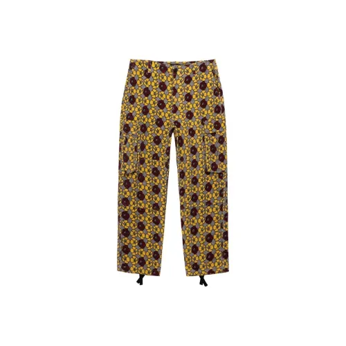 Stussy Хаки Унисекс Повседневные Брюки