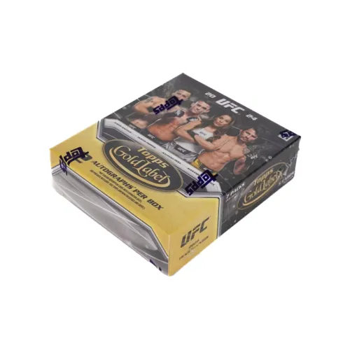 Topps 2024 Topps Золотой Этикетка UFC Hobby Общий Fighting Спортивные карты Целая коробка
