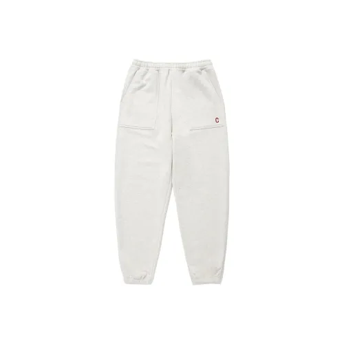 COVERNAT SS24 Вязаные тренировочные брюки мужские овсяного цвета