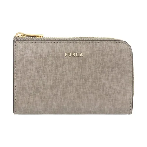 Furla Телячья кожа Key Pouch Женские Серый
