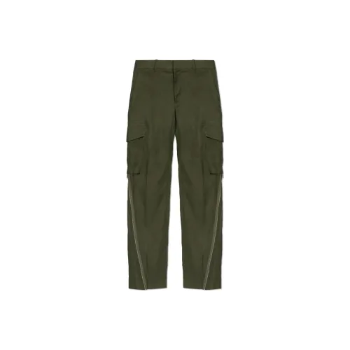 Helmut Lang Карго Брюки Мужские Армейский Зеленый