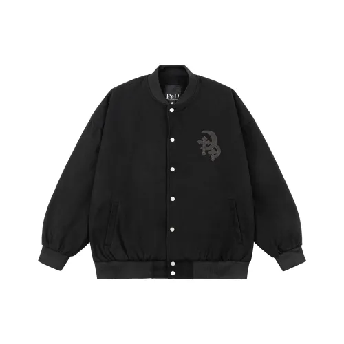 PILOTDRAGON P D 24FW Куртки и Пальто Унисекс Черный