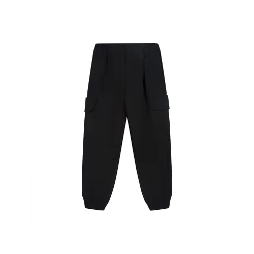 FUN Мужские повседневные черные штаны