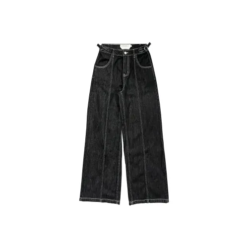 Apriority Clothing Джинсы черные унисекс