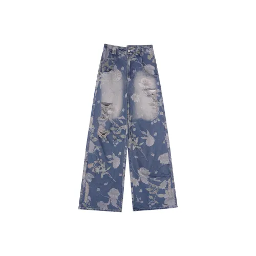 SFNT Джинсы Унисекс MONOGRAM DENIM