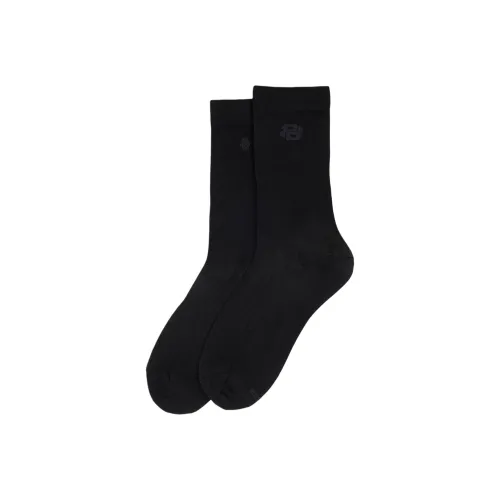 HUGO BOSS Черные Женские Носки MID до икры