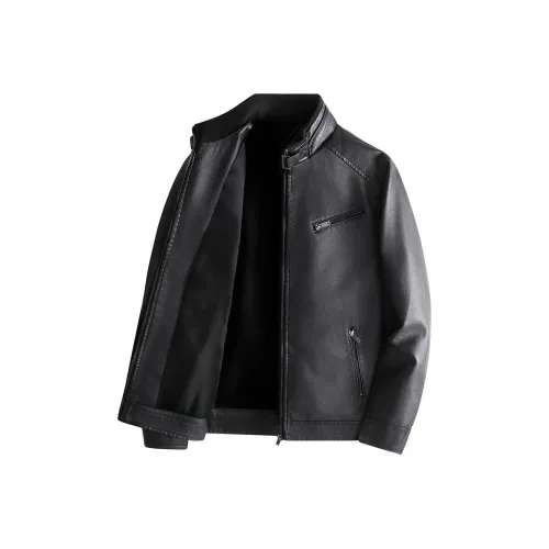 GONGFUSHE Кожа Куртка Унисекс