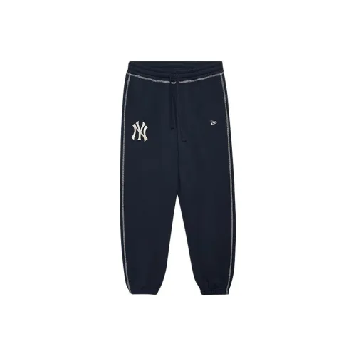 New Era SS24 Вязаные тренировочные штаны унисекс темно-синий