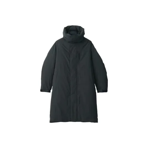 MUJI LABO серия Черный мужской пуховик