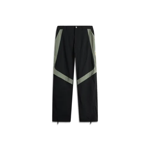 Лайнер Вязаные Тренировочные Штаны Мужские Дымчатый Зеленый