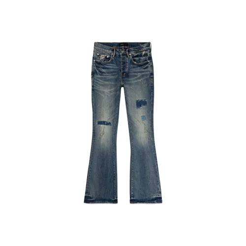 PURPLE BRAND Синий Мужской Джинсы