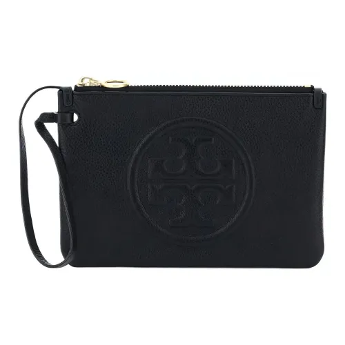 TORY BURCH Полиуретан Клатч Женский Черный