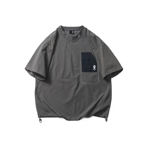 VERAF CA Серый Унисекс Футболка