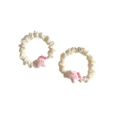 Бежевый котенок, резинка для волос [2 шт]