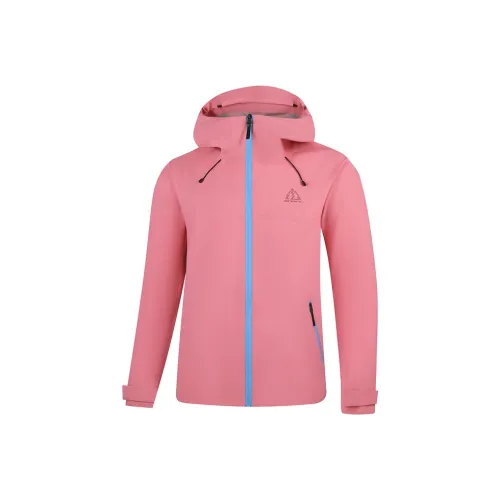 361° Водонепроницаемый и Ветрозащитный Ветровка Унисекс Флуоресцентный Романтический Розовый