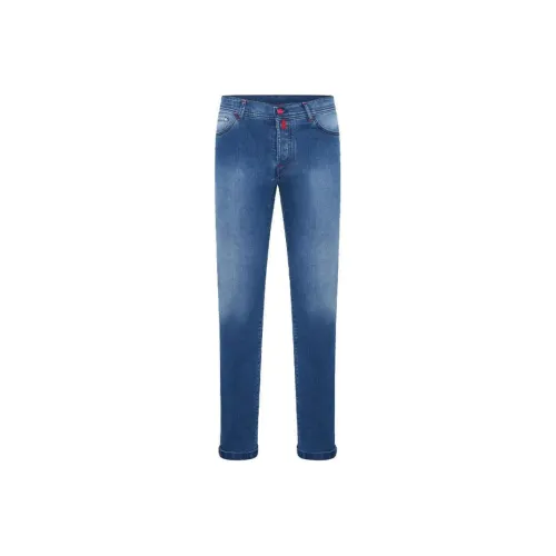 KITON Men's Blue Jeans KITON Мужские синие джинсы