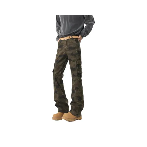 MGXEK Камуфляж Унисекс Джинсы