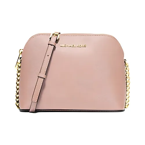 MICHAEL KORS Cindy Коровья кожа Сумка-купол Сумка через плечо Маленькая Женская Нежно-розовая