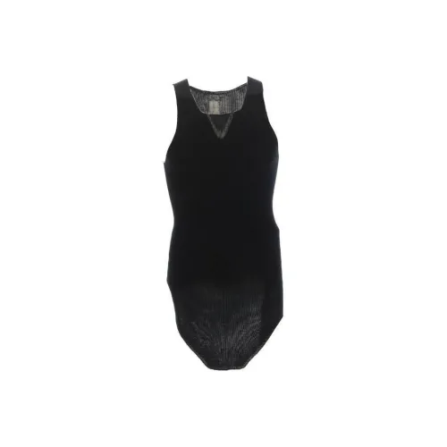 RICK OWENS Черные Мужские Комбинезоны