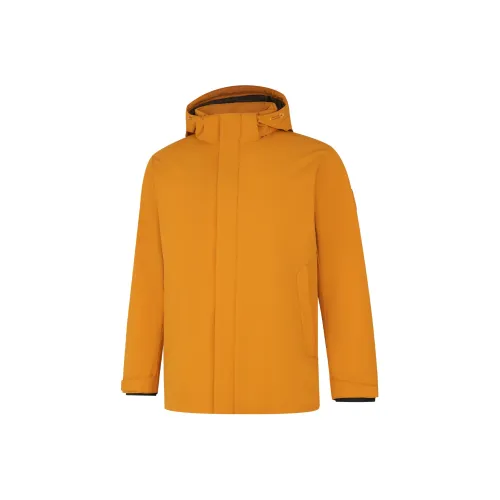 LINING Пуховик Мужской Tangerine Collaboration Коричневый