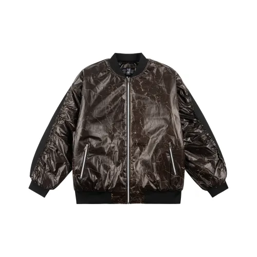 XINYINSU FW24 Куртки Пальто Унисекс Кофе