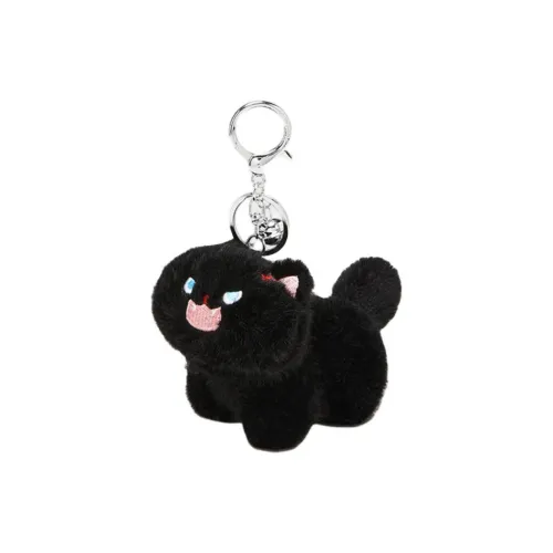 Narandu Плюшевая сумка Аксессуар Унисекс Черный Пушистый шокированный кот Белый Пушистый шокированный кот