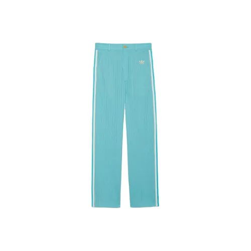 GUCCI Light Blue Men's Casual Pants GUCCI Светло-синие Мужские Повседневные Штаны