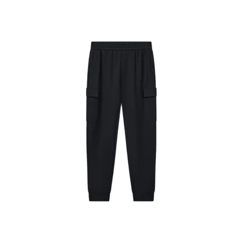 KSWISS Вязаные тренировочные брюки мужские глубокий черный