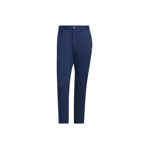 Adidas AEROREADY Playgreen 9 10 Брюки Вязаные Тренировочные брюки Men's College Темно-синий