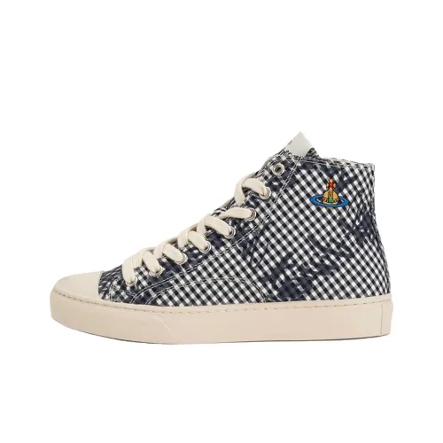 Vivienne Westwood Canvas Shoes High Top Women's