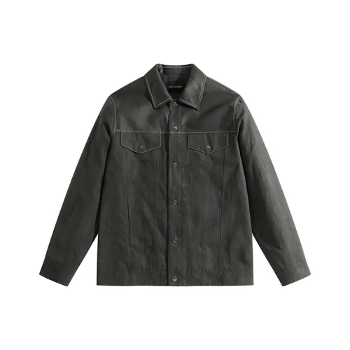 PEACEBIRD MEN Оливково-зеленый 1 Мужская Куртка