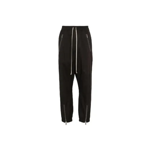 RICK OWENS совместный бренд Черные Мужские Повседневные Штаны