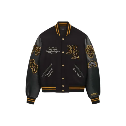 AMIRI FW24 Куртки и Пальто Мужской Черный
