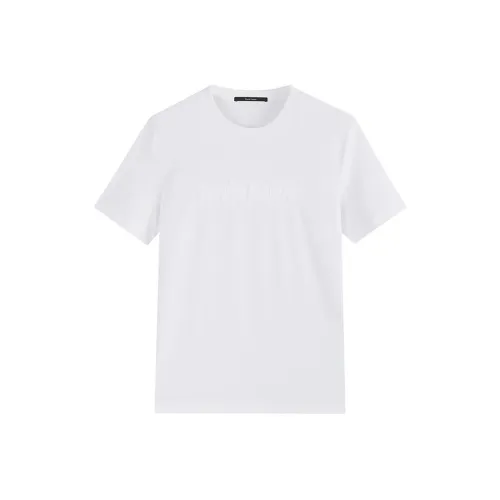 DAVID NAMAN Рубашка Мужская Белая