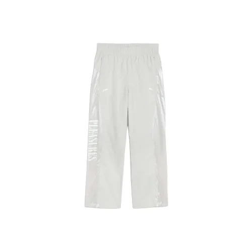 PUMA x PLEASURES Вязаные тренировочные брюки мужские ледниковый серый