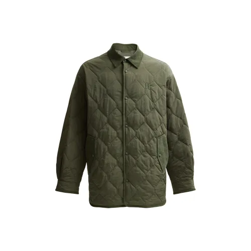 SEASON HIGH Пуховик Мужской Зеленый