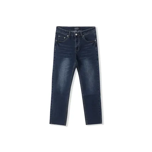 I'm David Джинсы Унисекс Темно-синий