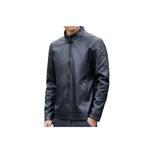 UPZCY Мужские кожаные куртки