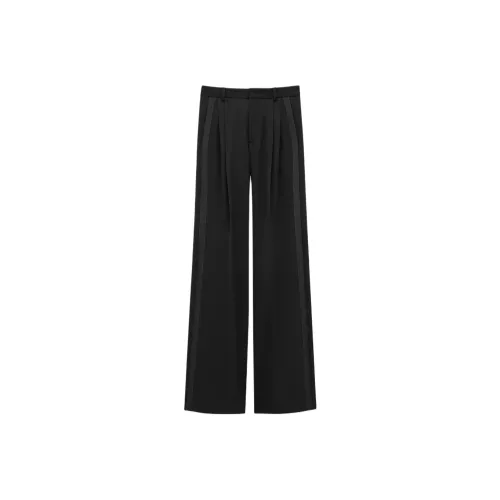 SAINT LAURENT FW24 Повседневные брюки Мужской Черный