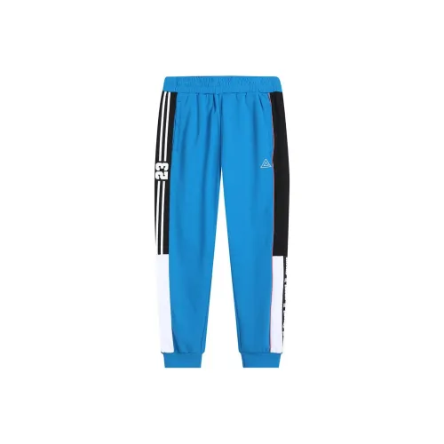 PEAK Basketball Culture Series Вязаные тренировочные брюки мужские цвет бурно-синий