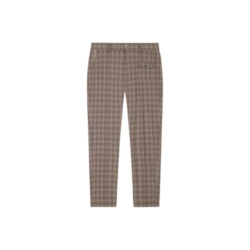 DAVID NAMAN Хаки Мужские Повседневные Штаны