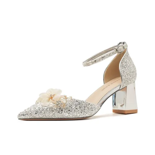 Lanza Высокие каблуки с грубым покрытием Женские