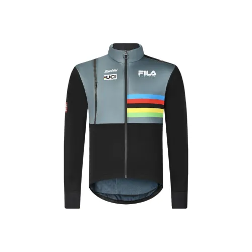 FILA Мужские черные куртки