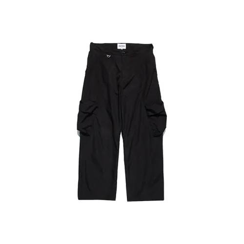 BENT IDEA Черные унисекс повседневные брюки