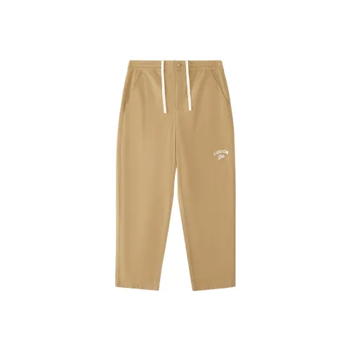 FILA FUSION Кленовый Лист Коричневый Мужские Повседневные Штаны