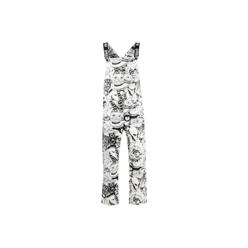 RIPNDIP совместный бренд Черный Белый Мужской Комбинезон