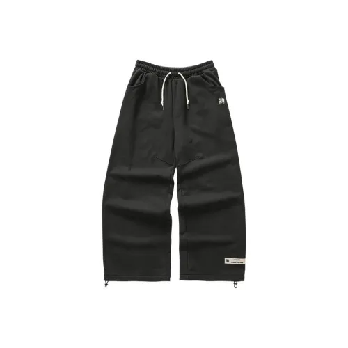 Skechers x ROMANTIC CROWN Вязаные тренировочные штаны унисекс кожа черные